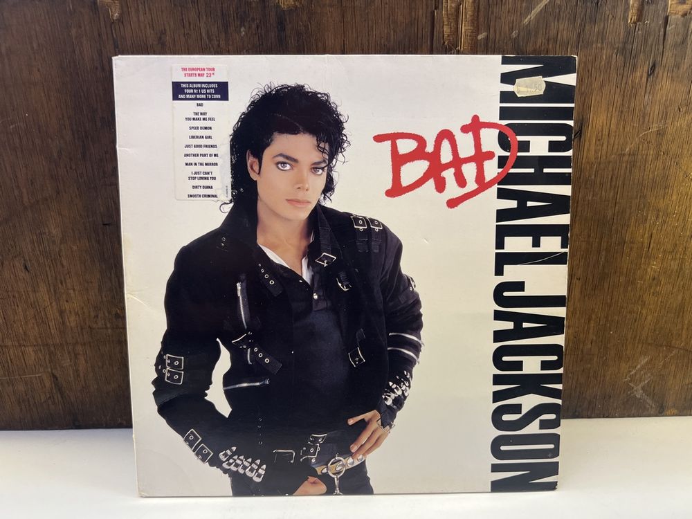 Michael Jackson BAD Original Schallplatte aus 80