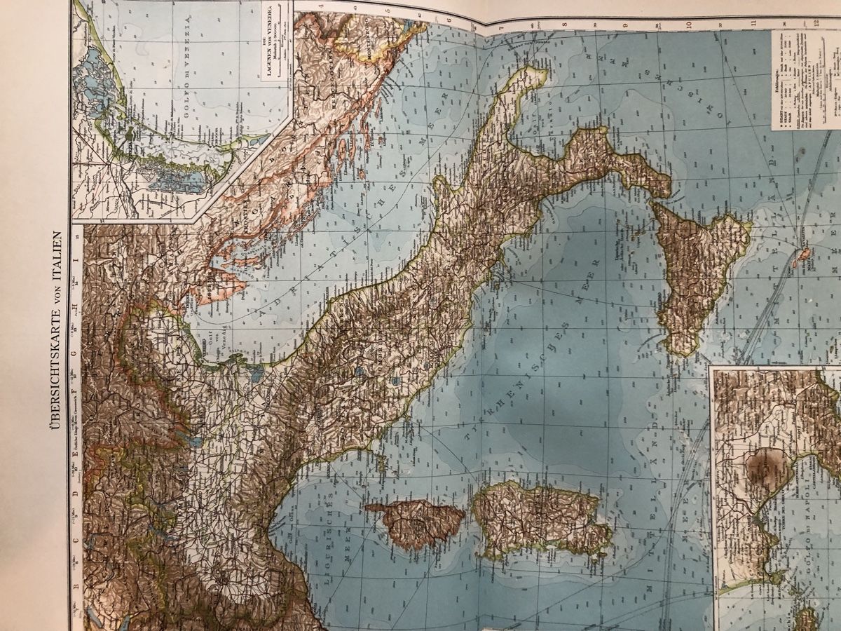 Libri: Handatlas ANDREES aus dem Jahre 1908 – Usato da Solothurn venduto da Heso11 6