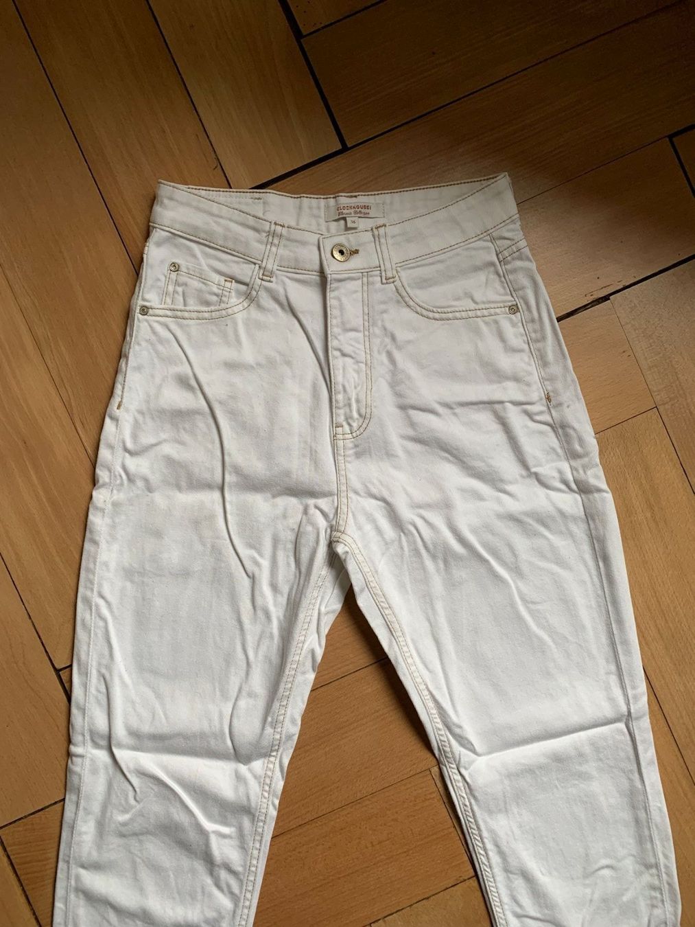 C&A Jeans: High Waist Jeans weiss - 36 – D'occasion à Zürich par Diazaio 1