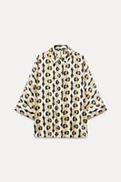 Zara Bluse geometrisches Muster Gr.S