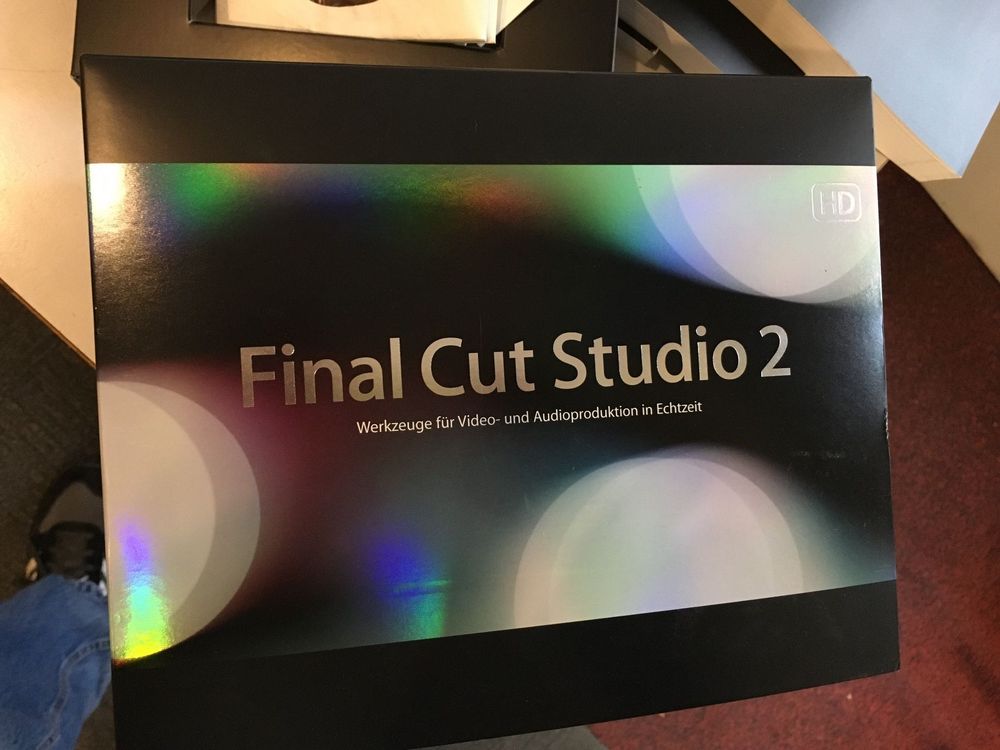 Final Cut Studio 2. Komplettes SWPaket von Apple mit CDs Kaufen auf