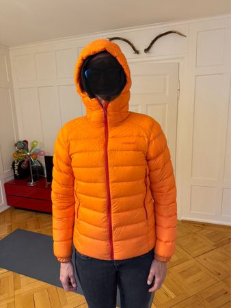 Norröna Lyngen Daunenjacke Orange Gr. M - Top Zustand!