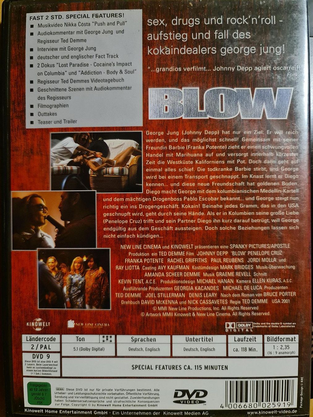 Alle DVDs: Blow – Gebraucht aus Dintikon von Vexi 1