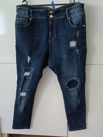 Chic Denim Grösse 48 Highwaist Skinny