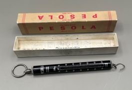 PESOLA Federwaage 300g Schwarz – VINTAGE / NOS in OVP