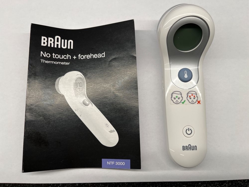 Braun No Touch Touch Stirnthermometer Ntf 3000 Kaufen Auf Ricardo