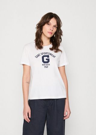 Gant white t-shirt with print