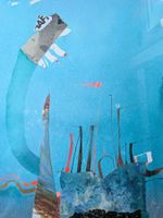 Aquarell Collage Wolfgang Steiner