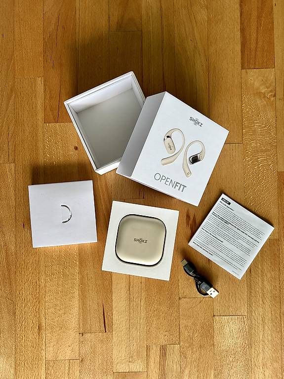 Cuffie: Shokz OpenFit beige – Nuovo e nell'imballaggio originale da Hermrigen venduto da lui_5cgk