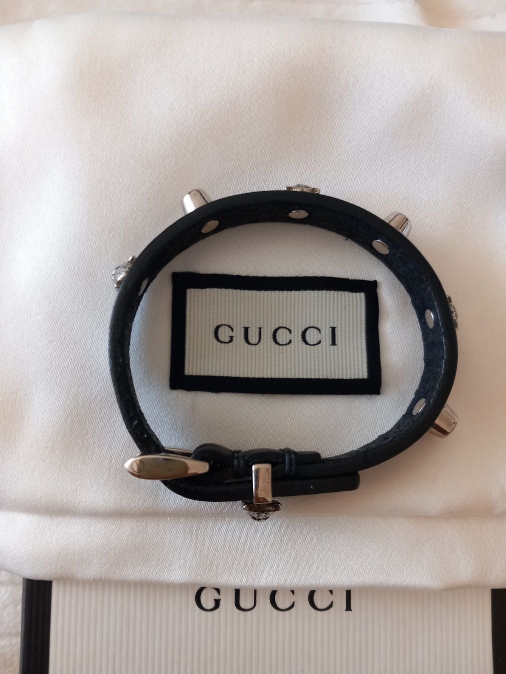 Gucci Bracciali & Braccialetti: Gucci bracelet cuir – Usato da Le Grand-Saconnex venduto da Rgt87 1