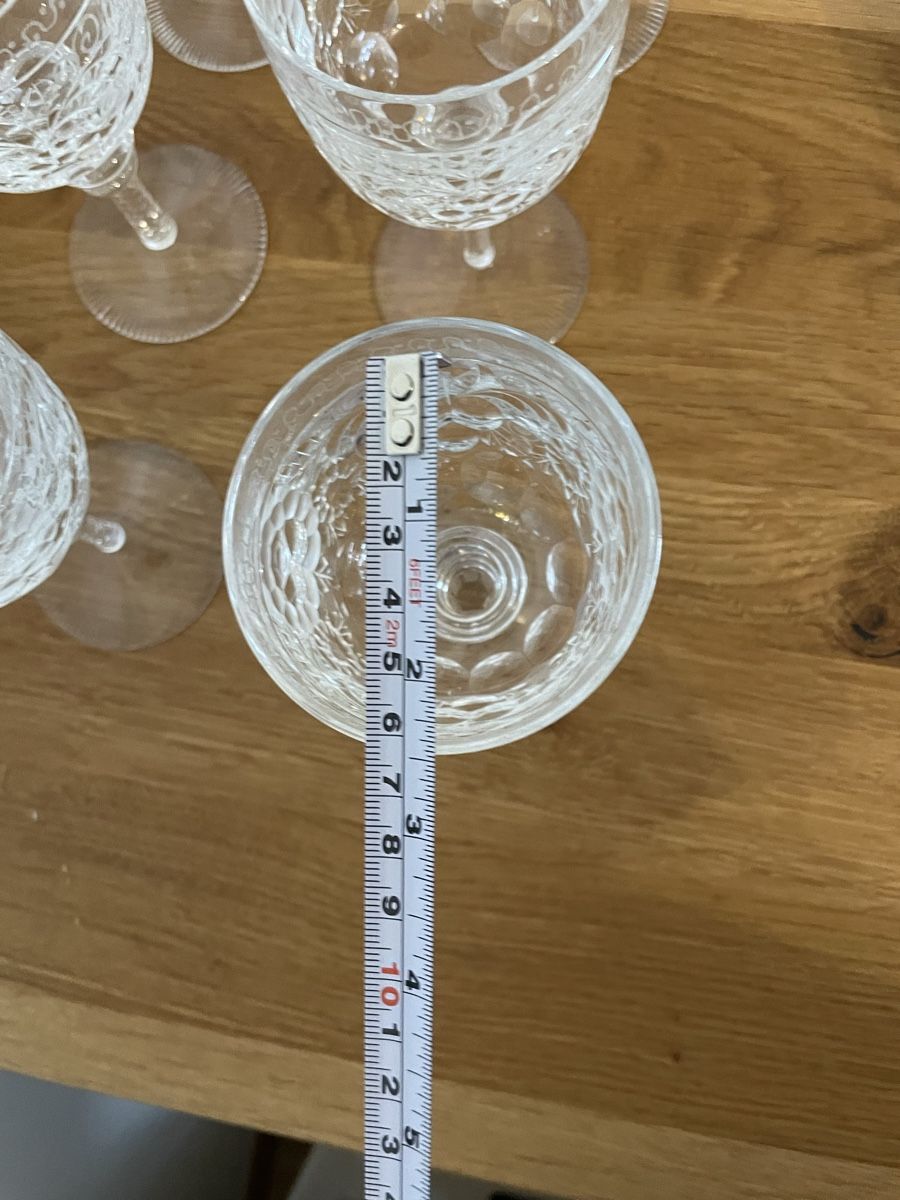 Gläser: Kristallglas Rotweingläser 6 Stück – Gebraucht aus Aristau von cherry-berry 4
