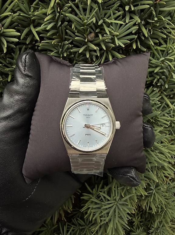 Orologi: Tissot PRX 35mm Hellblaues – Nuovo e nell'imballaggio originale da Monthey venduto da Vladlen3520 3
