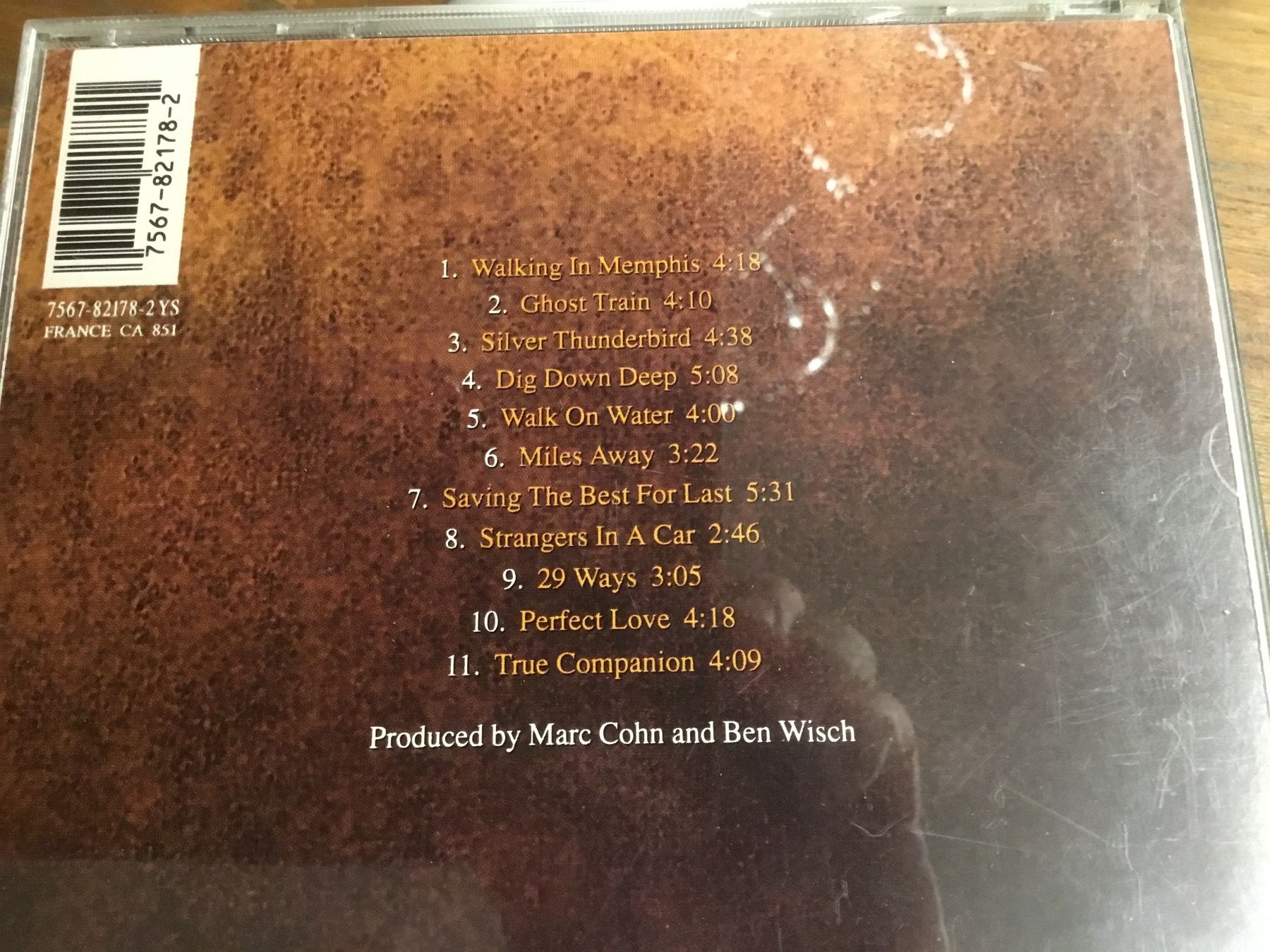 CD: Marc Cohn – Usato da Thierachern venduto da sweden08 1