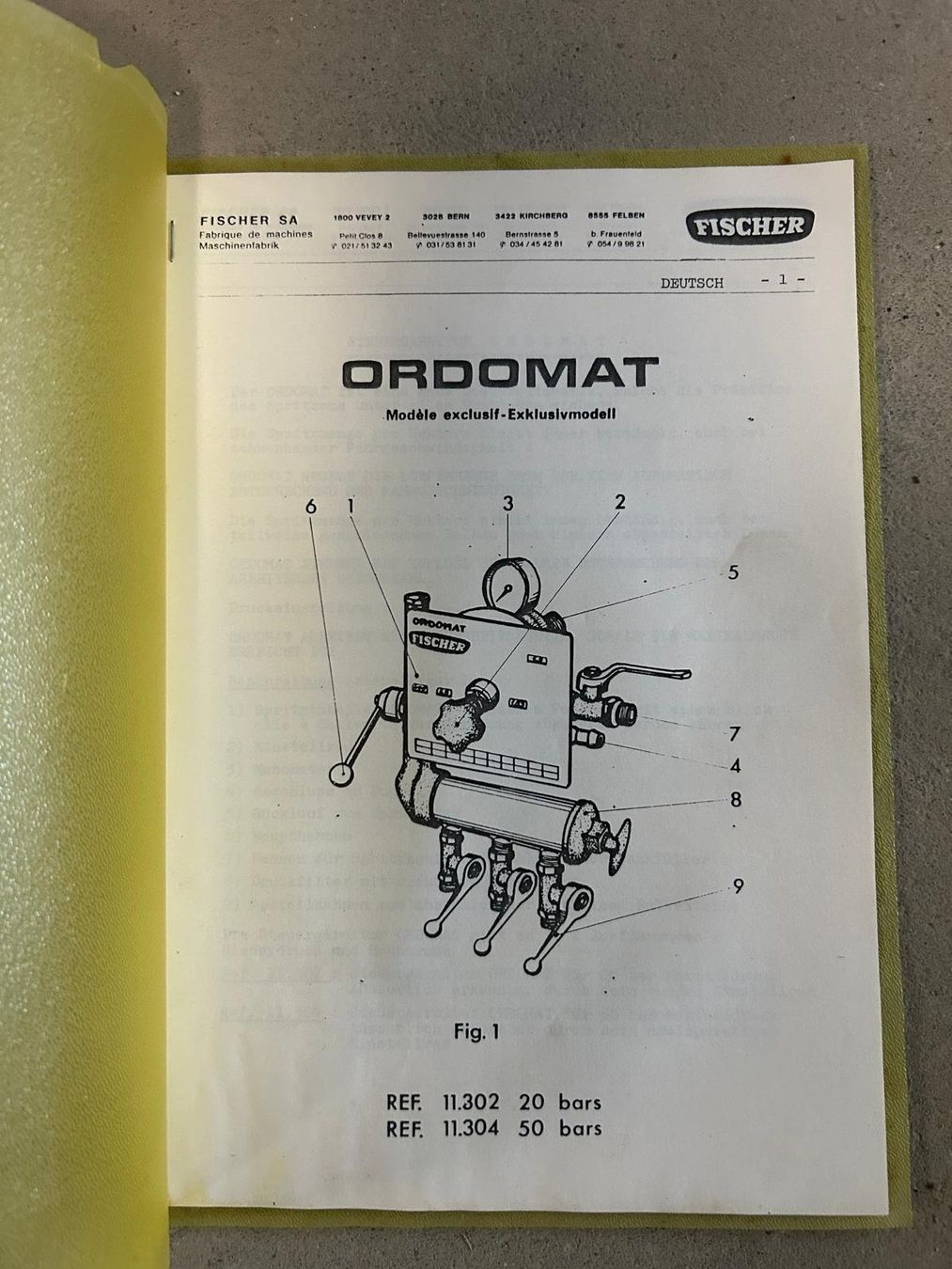 Toutes les machines: Fischer Ordomat 9m Feldspritze – D'occasion à Kirchlindach par Rainer_Zufall_3 4