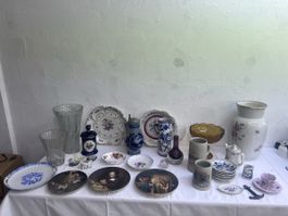 Verschiedene Antike Porzellan Geschirr (33)