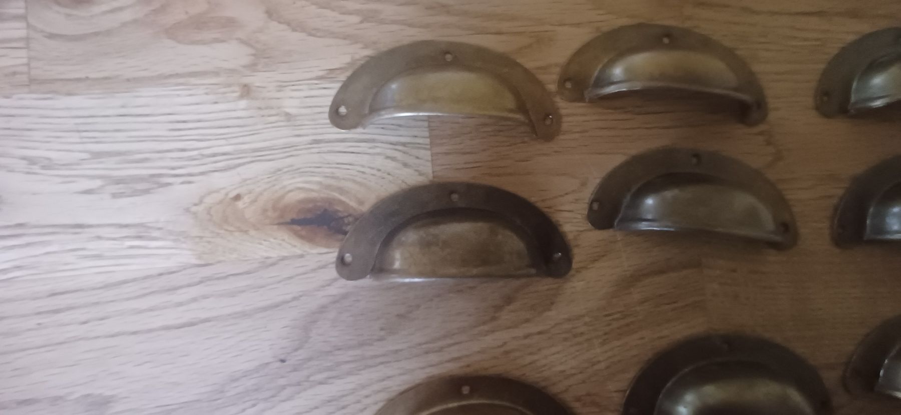 Ferramenta: 12 Muschelgriffe  Messing – Usato da Flawil venduto da Pinkmalibu 8