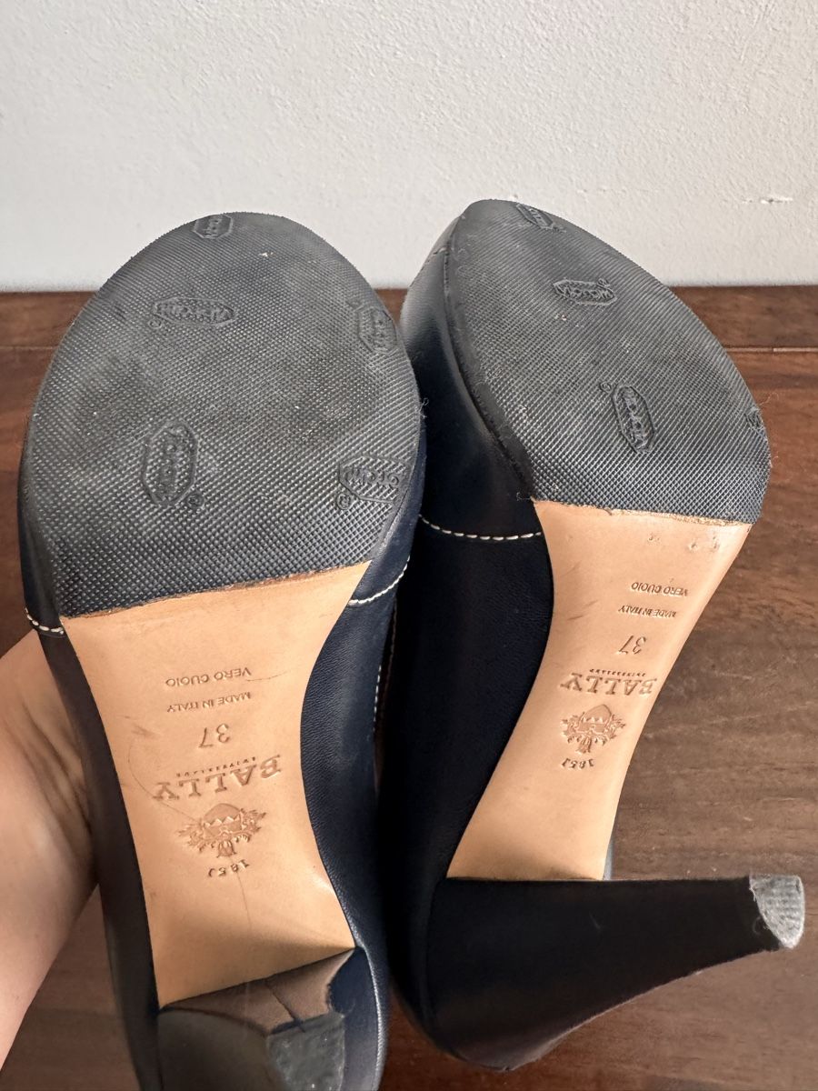 Damenschuhe: Bally dark blue sandal – Gebraucht aus Lugano von fla_gk6h 3