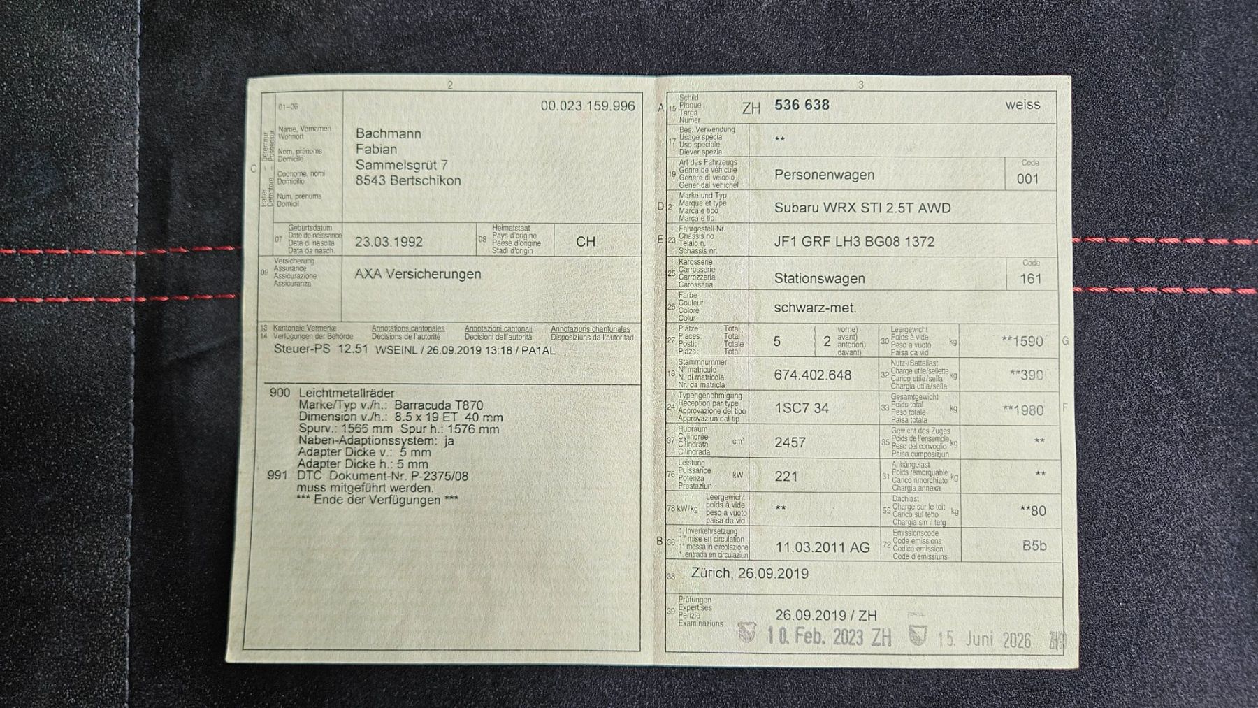 Subaru Autos: Subaru Impreza WRX STi Hatchback – Gebraucht aus Bertschikon von fabiba92 6