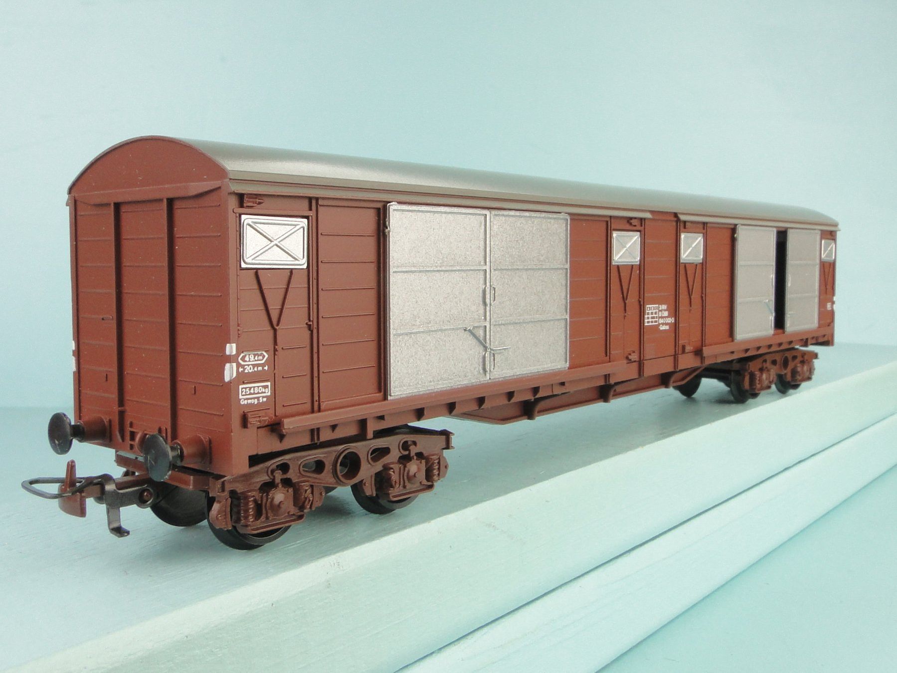 Kleinbahn Modellini di ferrovie: Kleinbahn 342 ÖBB Moderner Grossraumgüterwagen, NEU – Usato da Bülach venduto da cann11 4