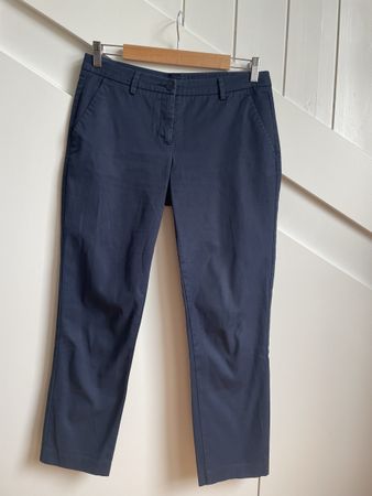 Stoffhose blau / 98% Baumwolle / Gr. 36 (S)