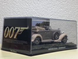 007 Moonraker Hispano-Suiza Modellauto Sammler 1:43