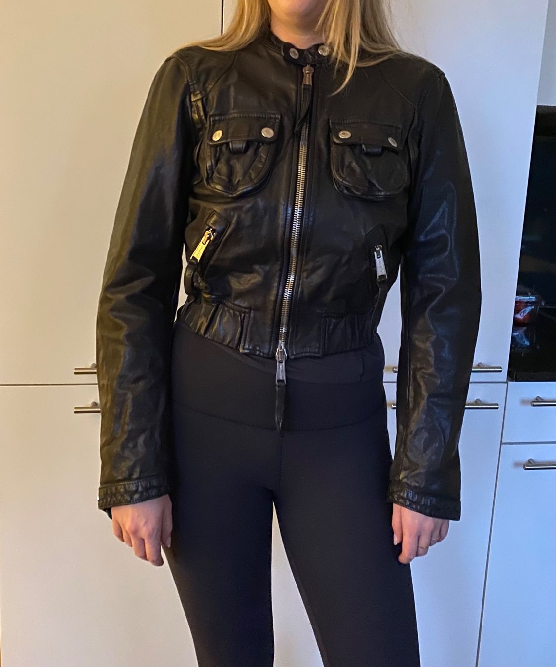 Dsquared2 Giacche: DSQUARED Leather jacket (S-M) – Nuovo (secondo la descrizione) da Rüschlikon venduto da Tey_sl 2