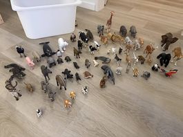 Schleich Figuren 63stk 