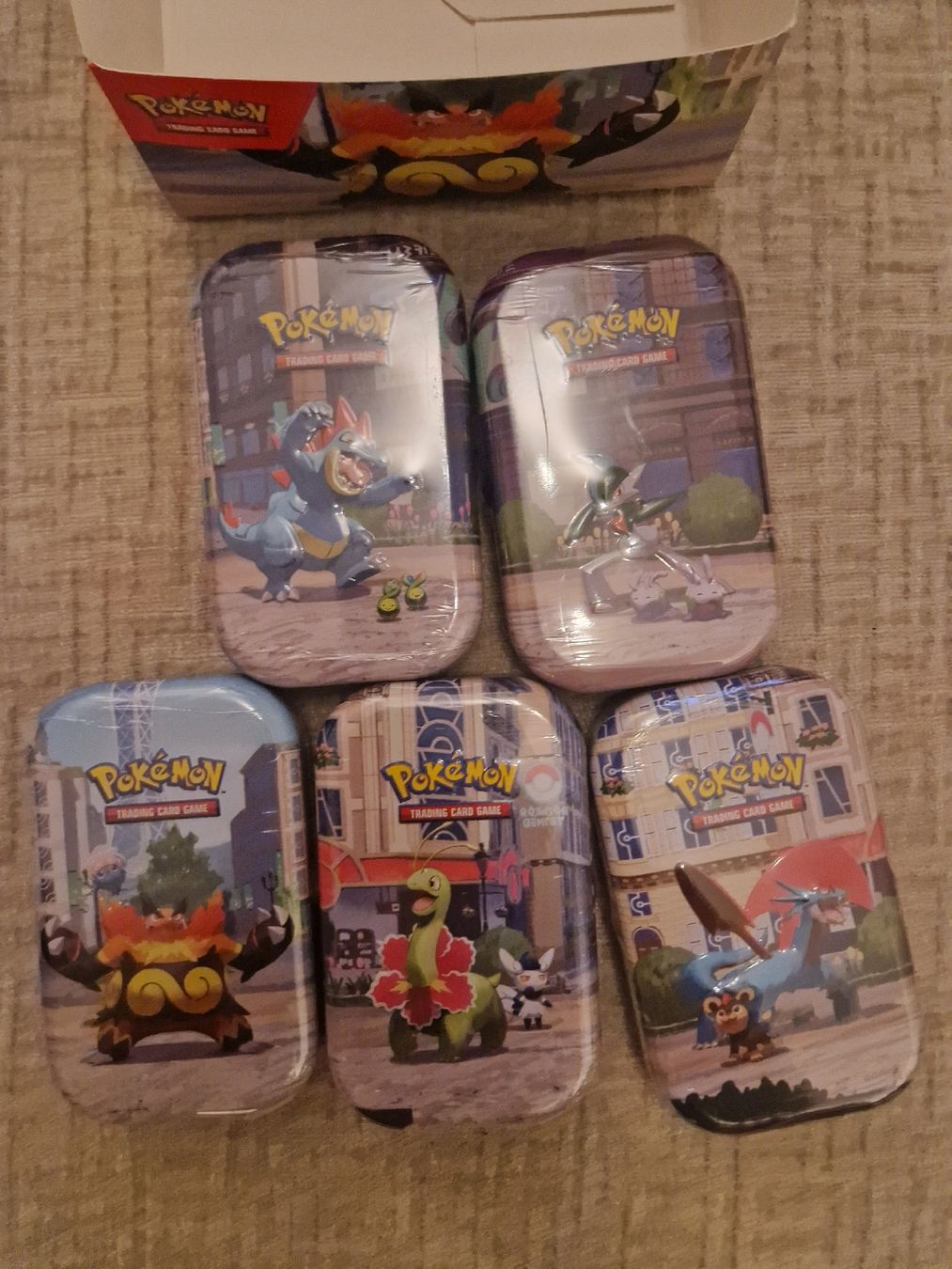 Pokémon Carte collezionabili: Pokémon Box Tins Chaos Rising – Nuovo (secondo la descrizione) da Les Acacias venduto da S.Vieira 3