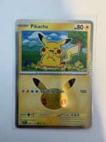 Pokémon Karte Pikachu 50/128 30th Celebrations