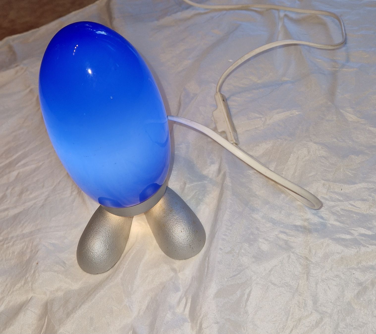 Ikea Lampade: 1990 Ikea Egg,Dino Lampe.Blau. – Usato da Willisau venduto da mar_j55v