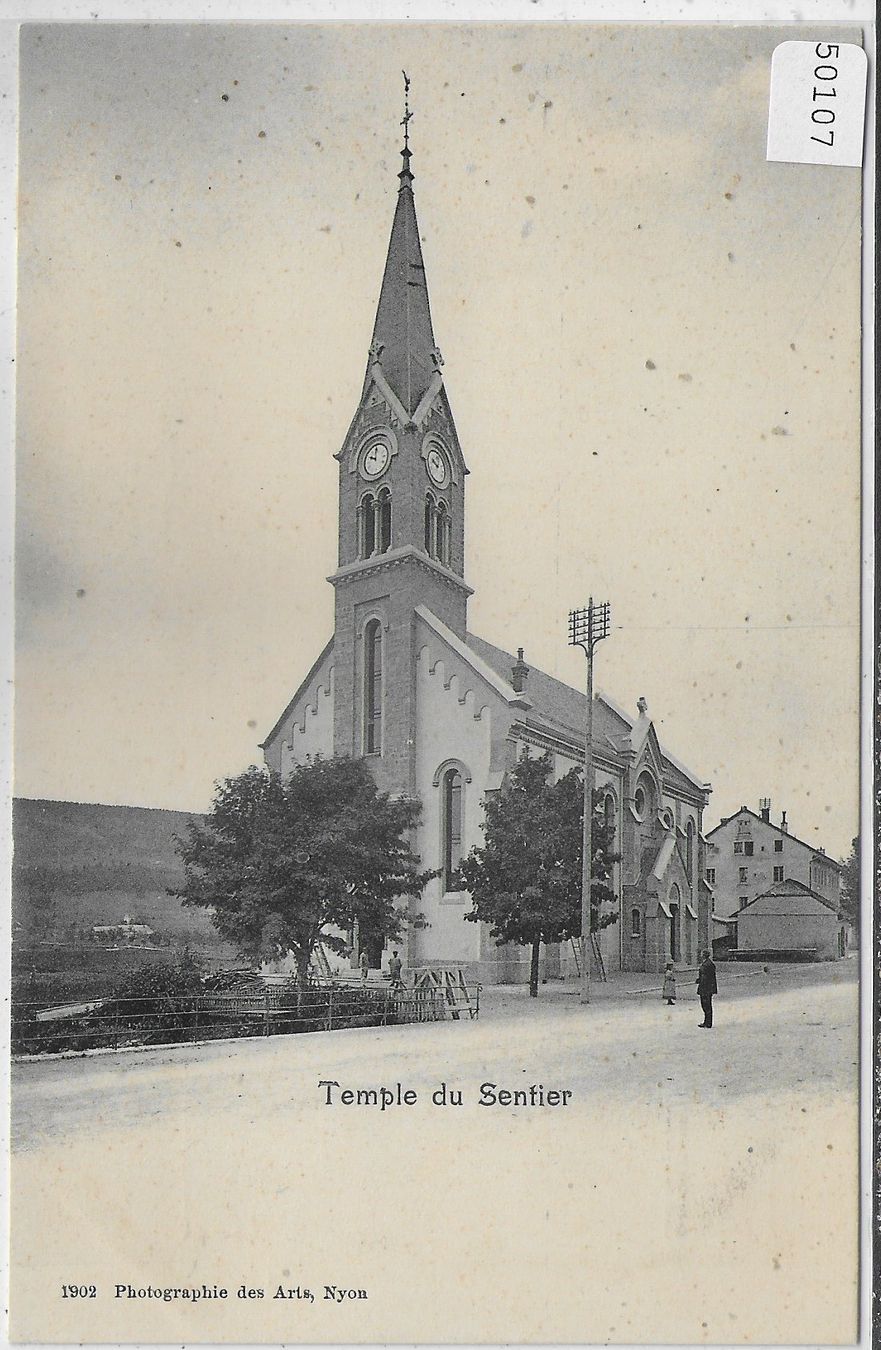 Cartoline postali: Temple du Sentier – Usato da Ettingen venduto da Kartenplanet