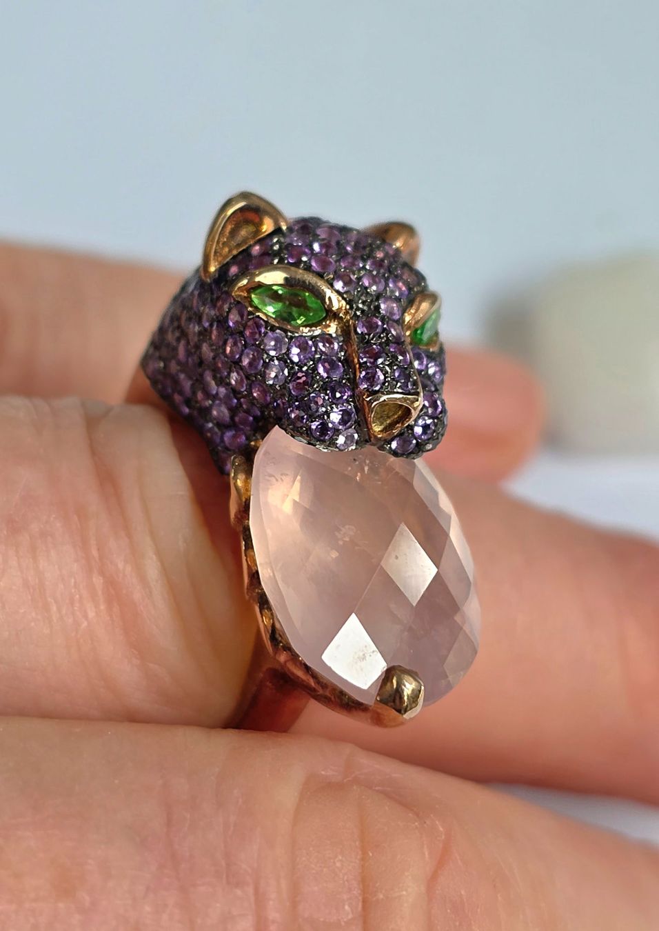 Anelli: Panther Fingerring – Nuovo e nell'imballaggio originale da Zürich venduto da adriben 8
