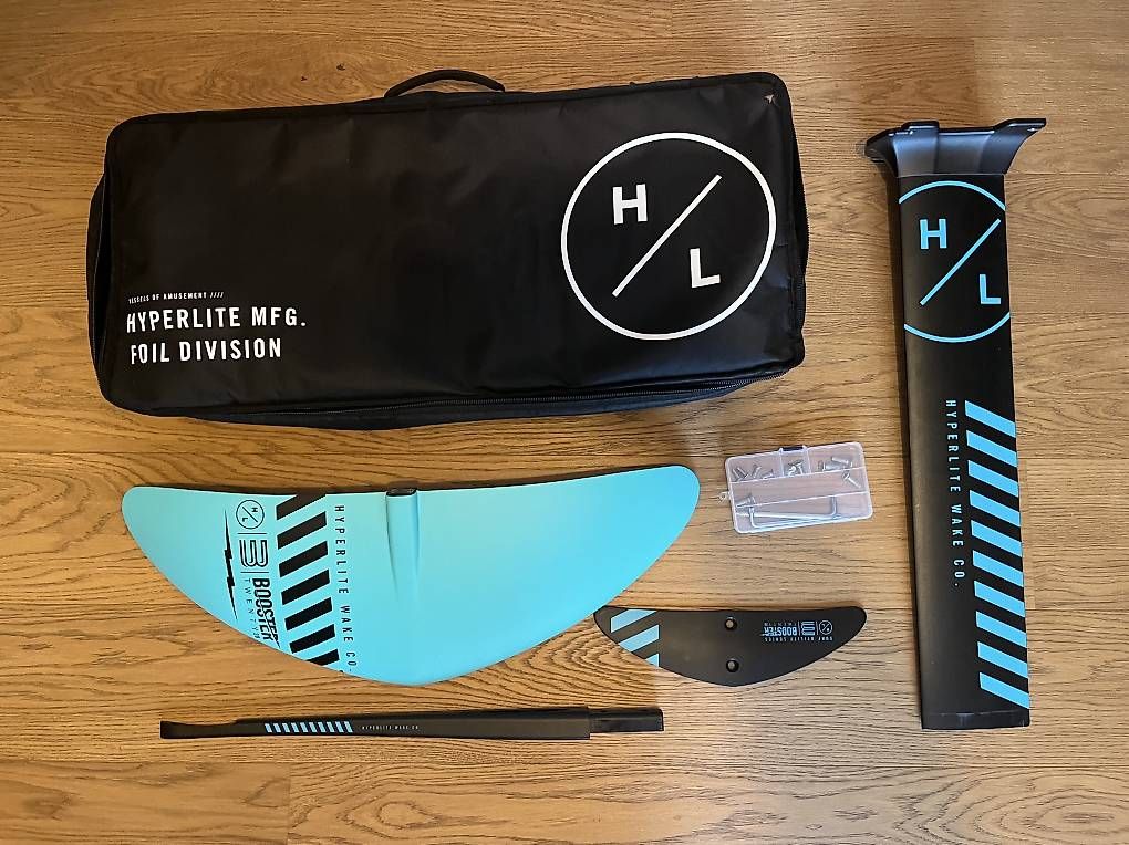 Tavole da surf e di nuoto: Hyperlite Shuttle & Booster 1300 Wakefoil Komplettset – Usato da Arbon venduto da Honemarc 3