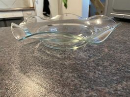 Schöne Glasschale (evtl. Glasi Hergiswil)