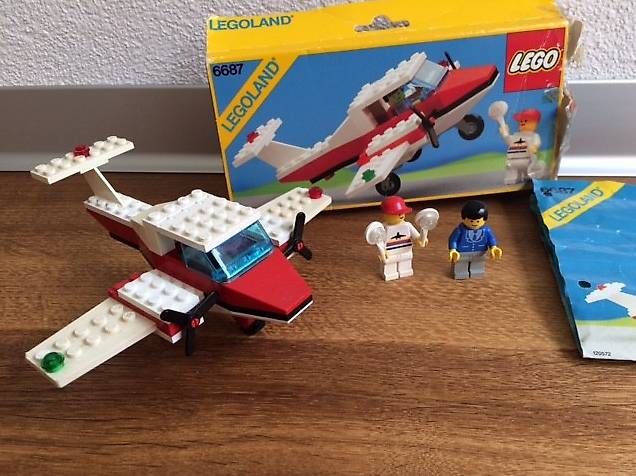 Kit di costruzioni: Lego Legoland Propellerflugzeug 6687 – Usato da Biezwil venduto da rip0505