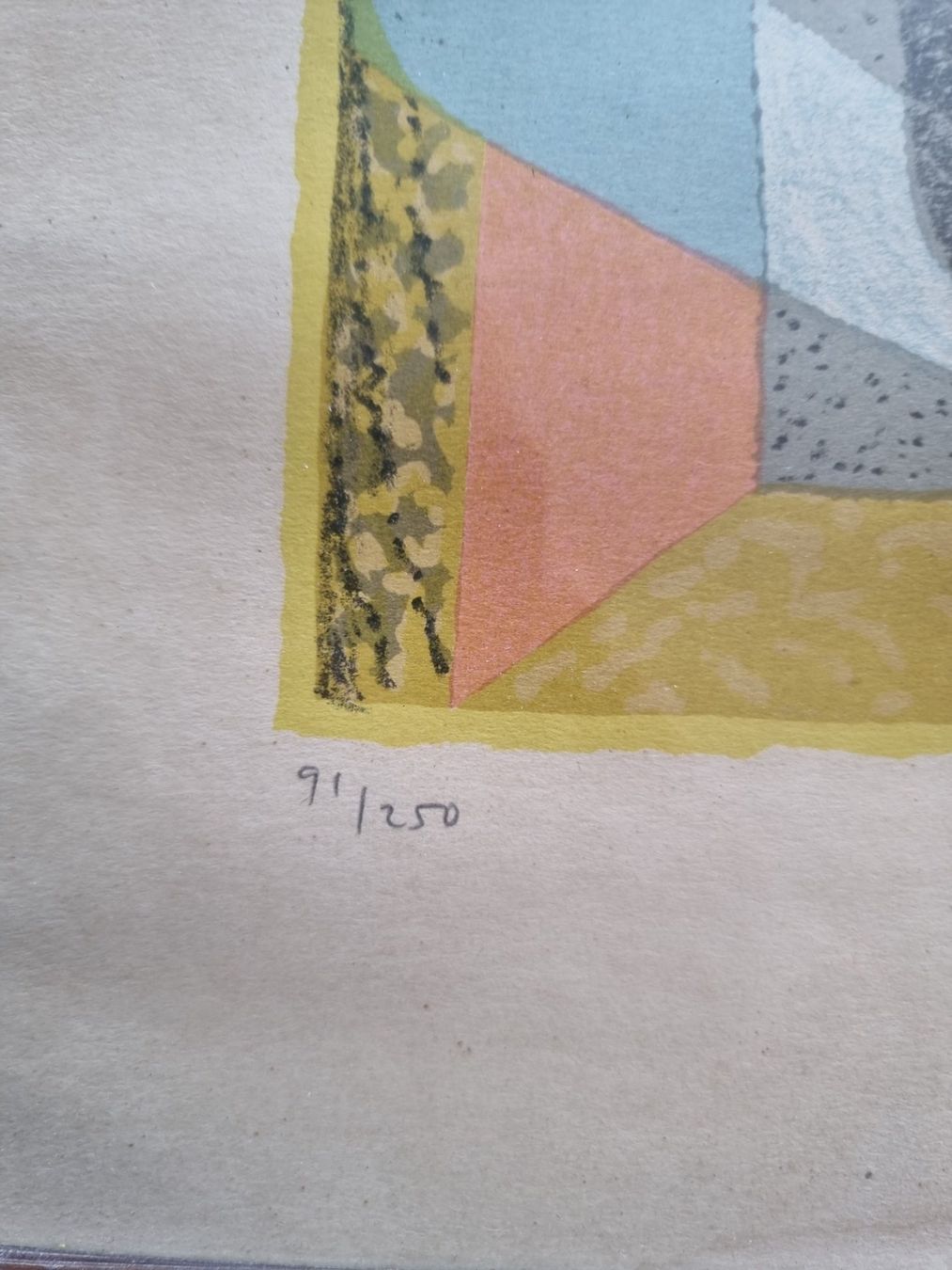 Arts picturaux & lithographies: ERIK JOHN LITHOGRAPHIE SIGNIERT NUMMERIERT – D'occasion à Gersau par grafik-kunst 1