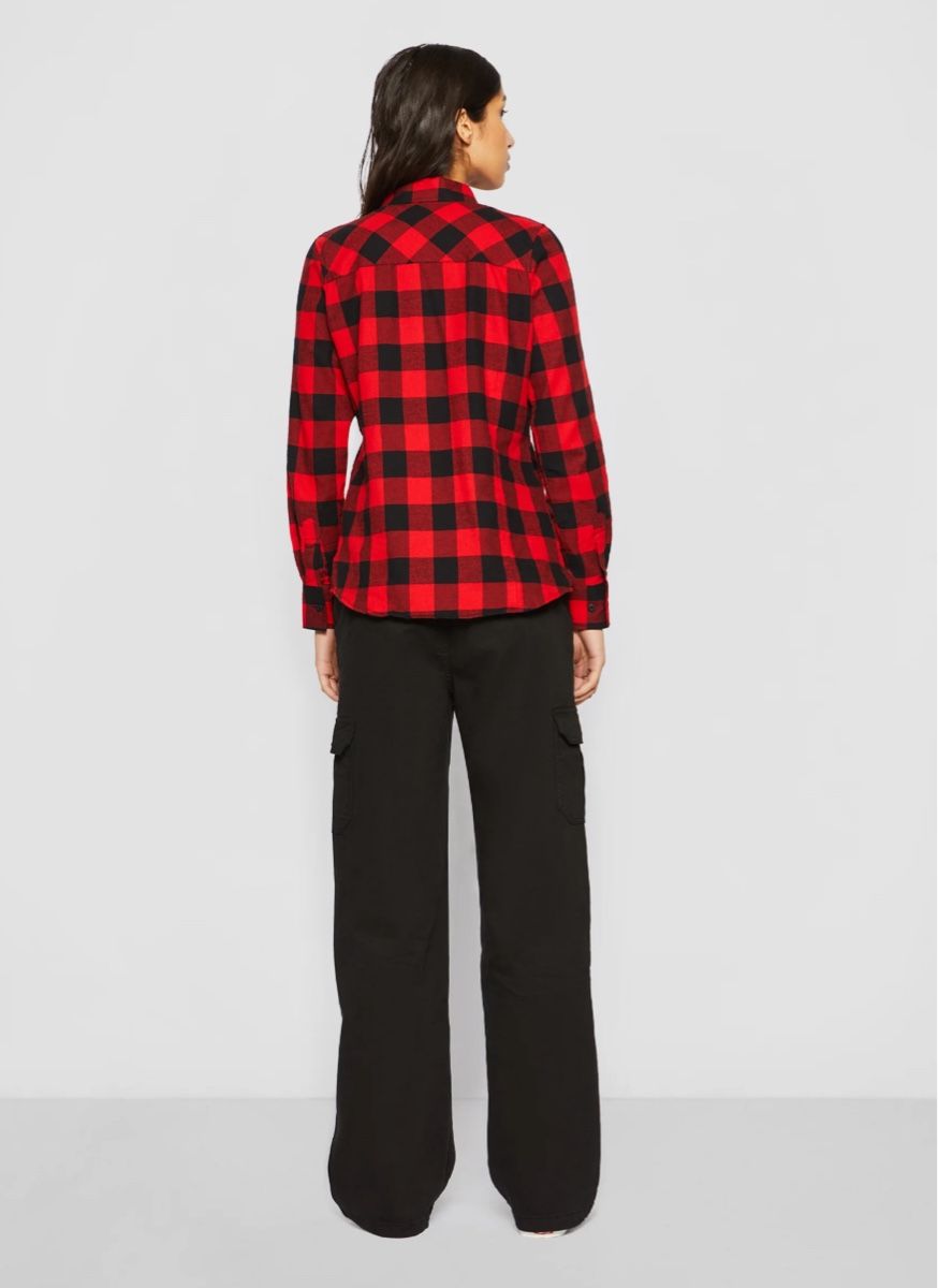 Camicette: Rote Damen Flanellbluse – Usato da Luzern venduto da Fledermaus82 2