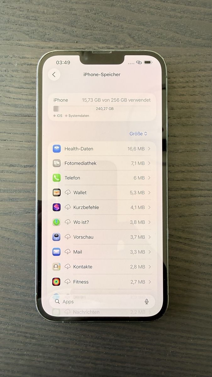 Apple Handys / Smartphones: Smartphone Apple iPhone 13 Pro Max Blau gebraucht – Neu (gemäss Beschreibung) aus Wabern von val_gm5m 3