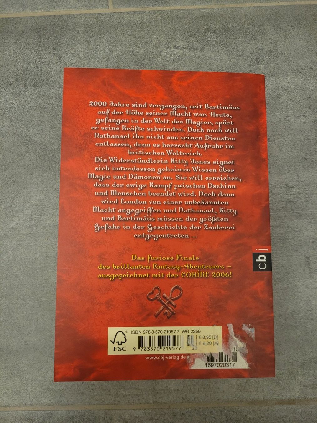 Libri: Bartimäus - Die Pforte des Magiers – Nuovo (secondo la descrizione) da Frauenfeld venduto da Flurims 1