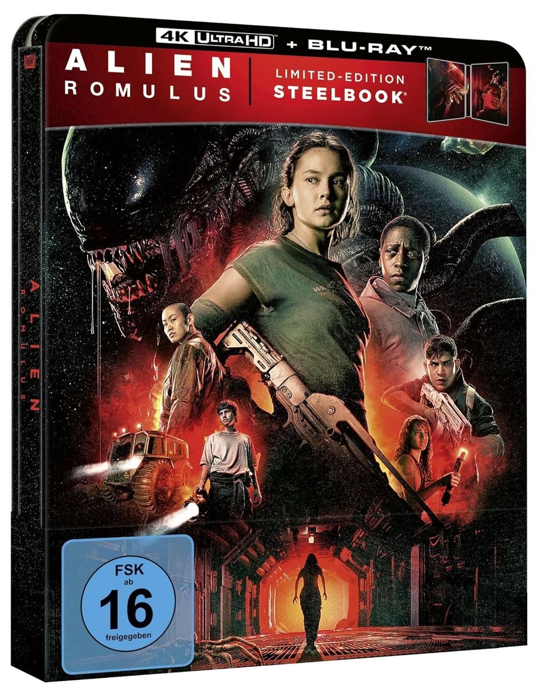 Alle DVDs: Blu-ray - Alien: Romulus - Steelbook - 4K + Blu-ray – Neu und originalverpackt aus Dübendorf von 13geister