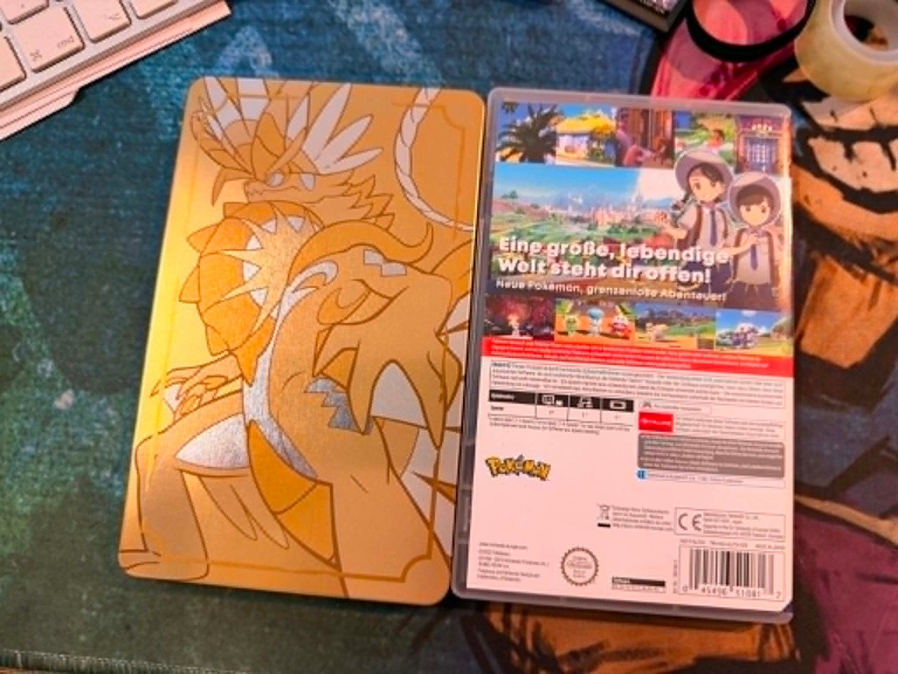 Pokémon Giochi: Pokemon Purpur + Steelbook Nintendo Switch – Usato da Giubiasco venduto da Ticinerd 1