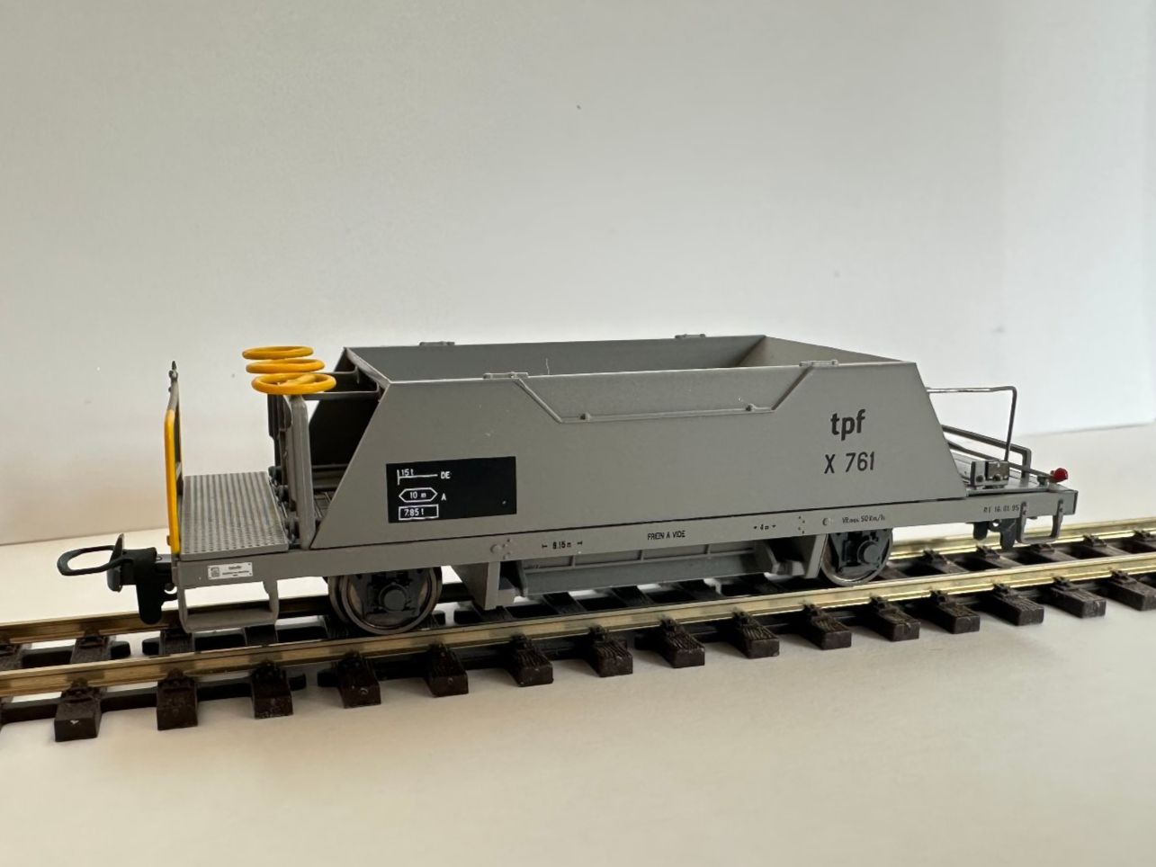 Bemo Modelleisenbahnen: Bemo - tpf X 761 - Schotterwagen – Neu und originalverpackt aus Domat/Ems von mmx4001 1