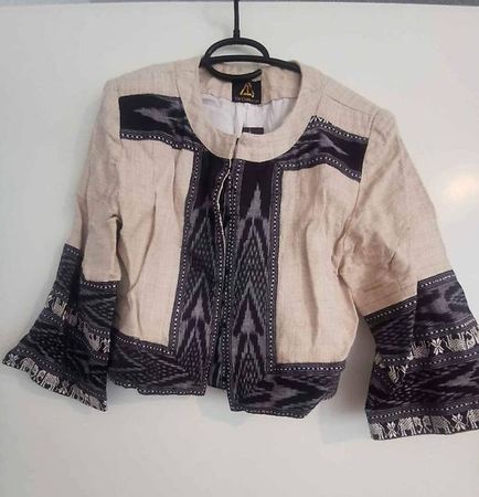 Vintage Damen Jacke Boho Style ca. Gr. 36