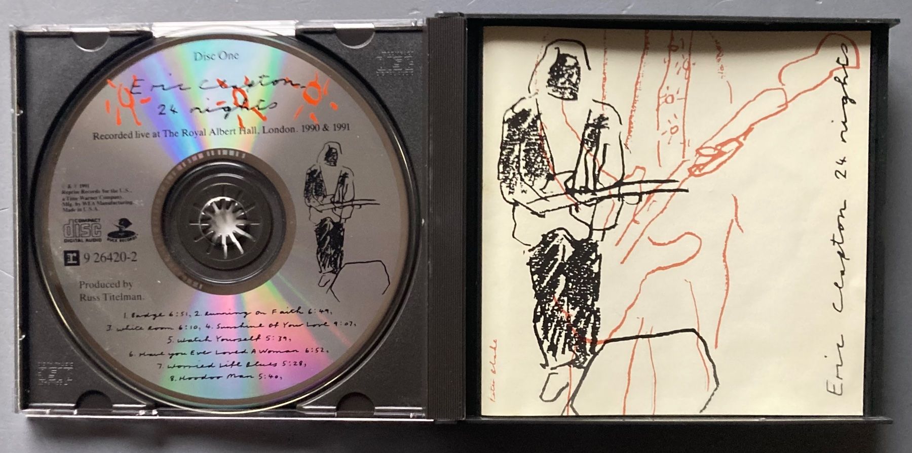 CDs: ERIC CLAPTON - 24 NIGHTS – Gebraucht aus Poliez-Pittet von Newtown-Records 2