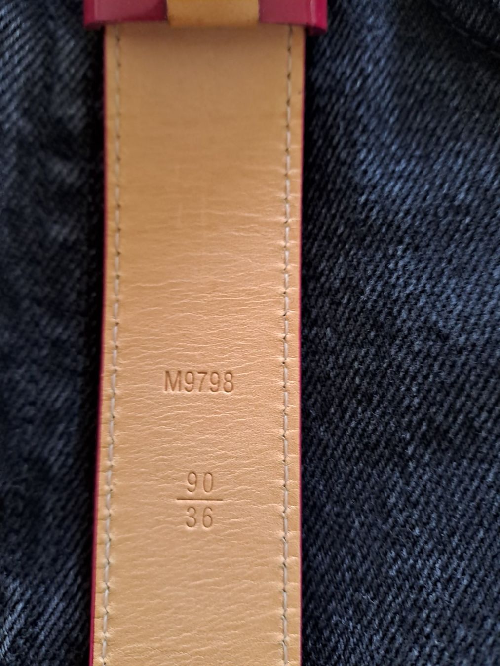 Louis Vuitton Cinture: LOUIS VUITTON Gürtel Gr. 90/36 – Usato da Mettau venduto da Rewima 2