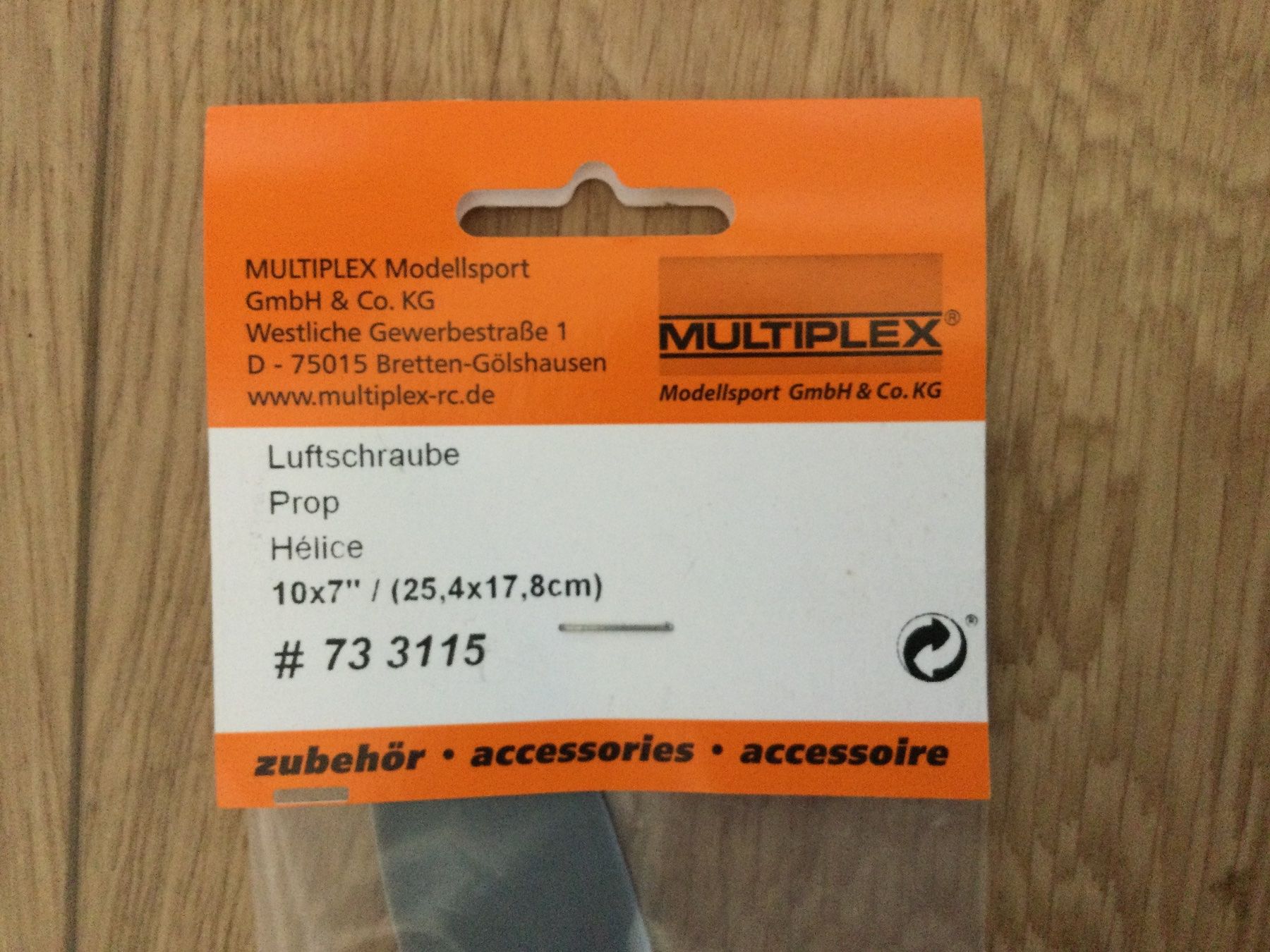 Modellismo RC: Hélice APC 10x7 Thin Electric – Nuovo e nell'imballaggio originale da Yvonand venduto da Li_poch 1