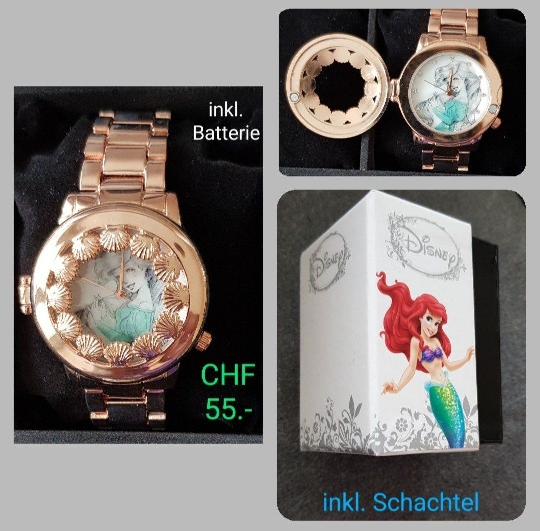 Disney Orologi: Arielle Uhr – Nuovo (secondo la descrizione) da Winterthur venduto da lidiafaraon