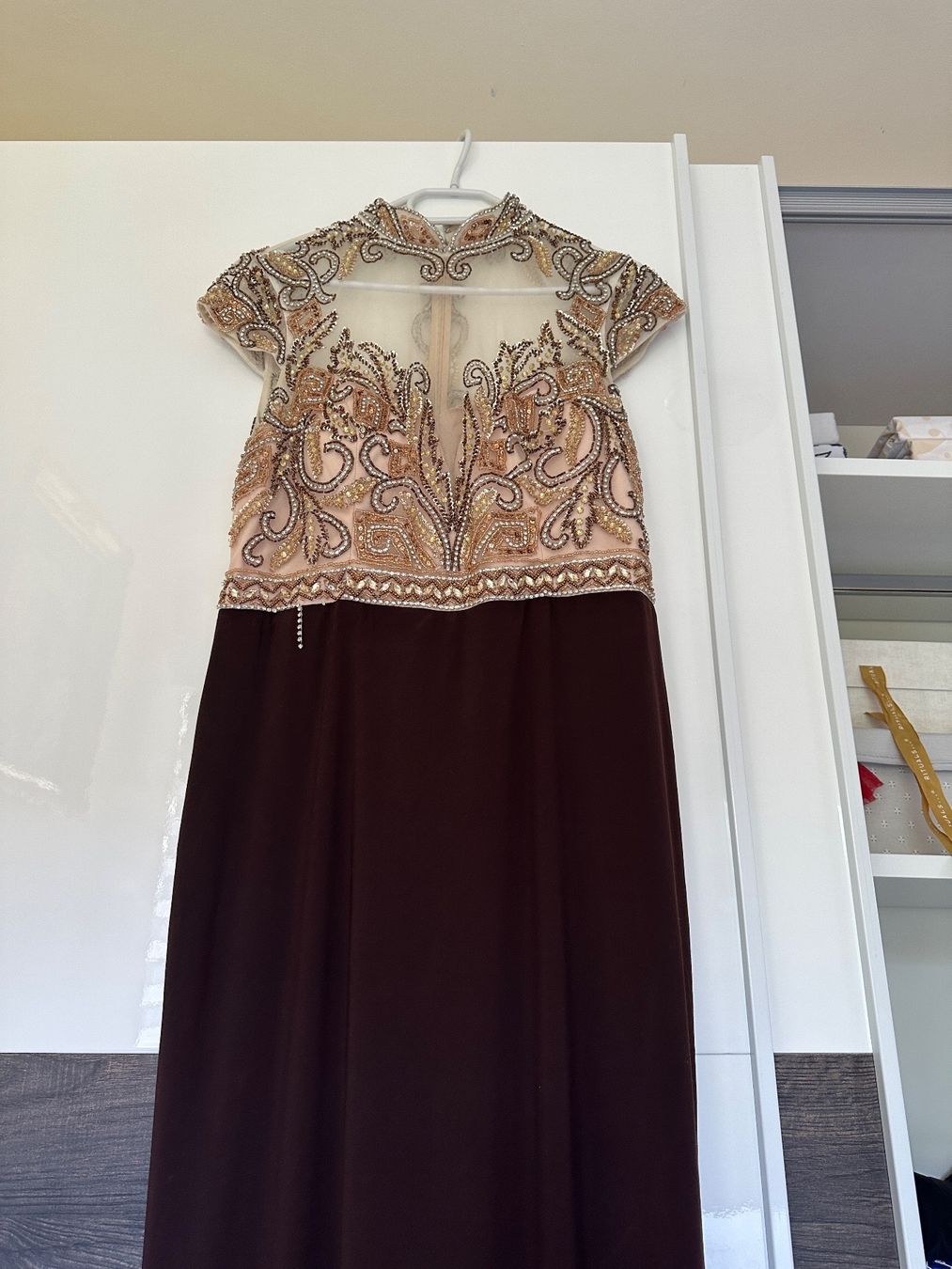 Kleider: Damen Abendkleid – Gebraucht aus Perlen von H.Spa 6