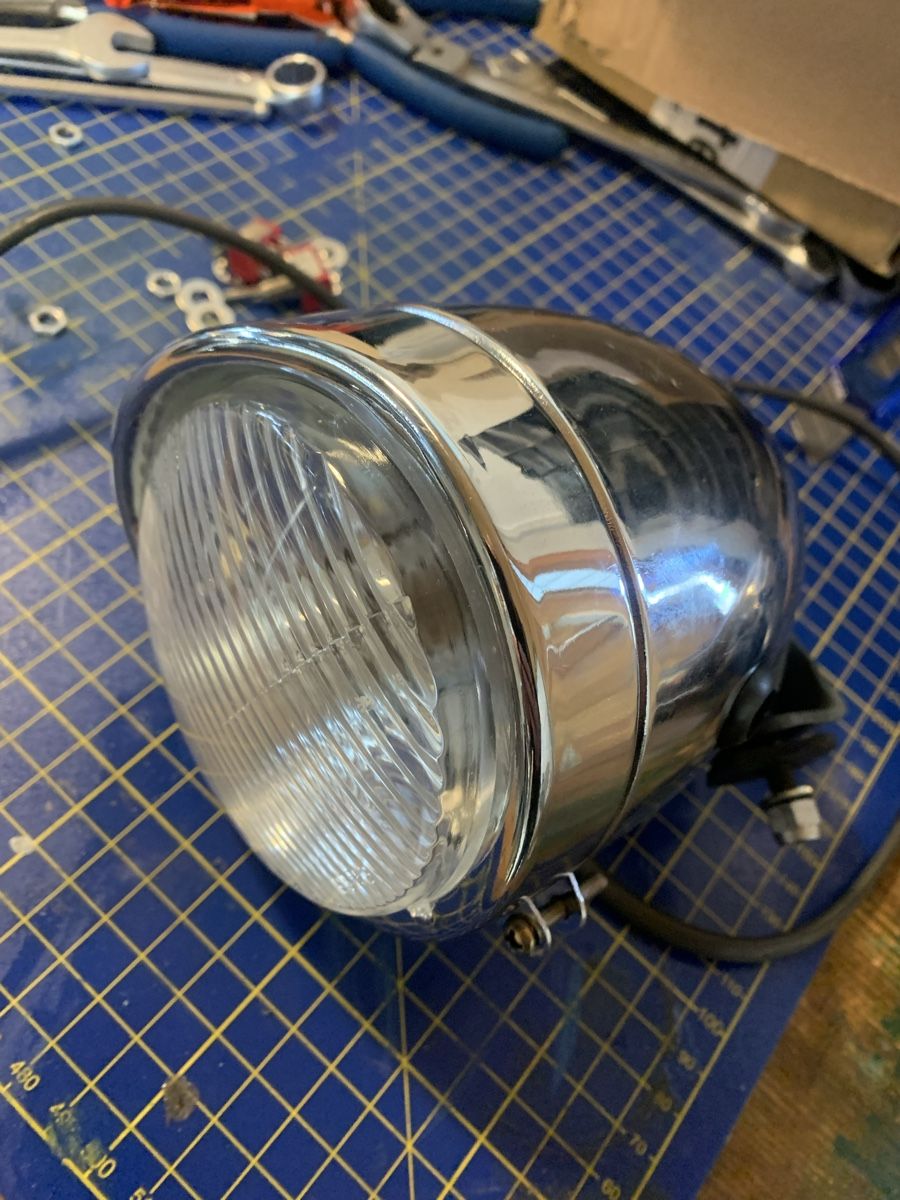 Puch Mofa-Ersatzteile: Eierlampe  – Neu (gemäss Beschreibung) aus Preverenges von Savoie1914