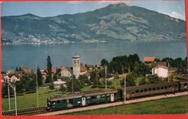 IMMENSEE le lac de Zug - Südbahn (Format 14 x 23cm)